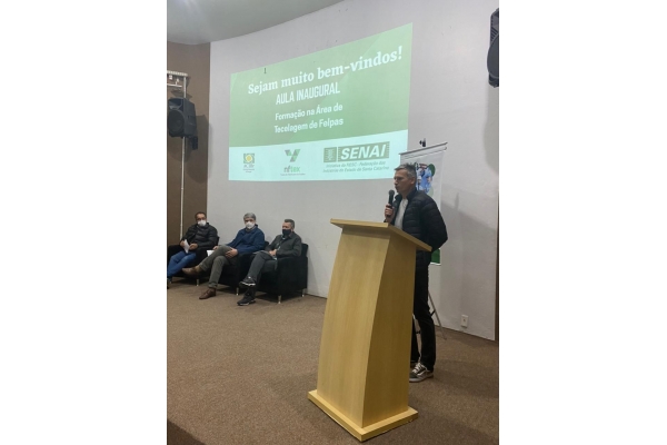 Firmamos uma importante parceria com o SENAI